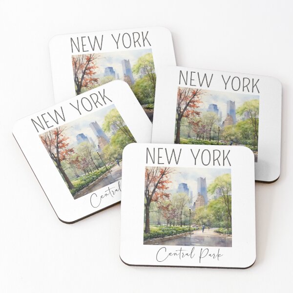 Item preview, A Watercolor Design of the Central Park - New York - US designed and sold by Sketch-Shack.