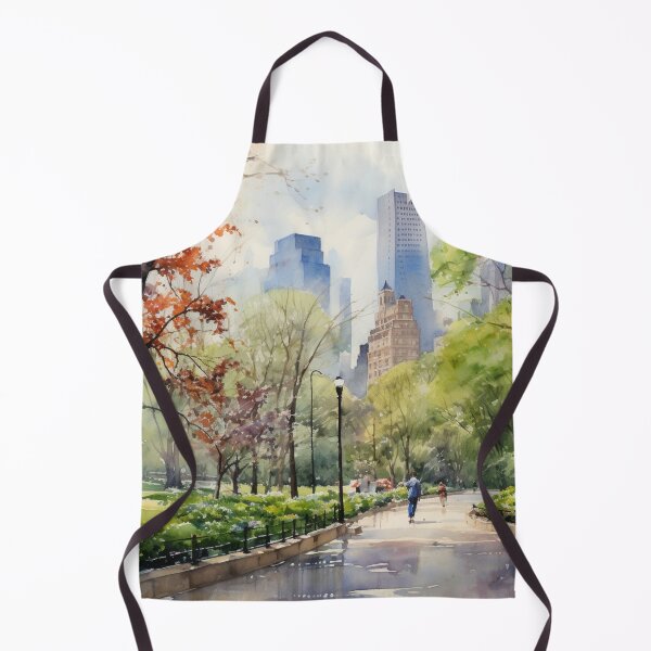 Item preview, A Watercolor Design of the Central Park - New York - US designed and sold by Sketch-Shack.