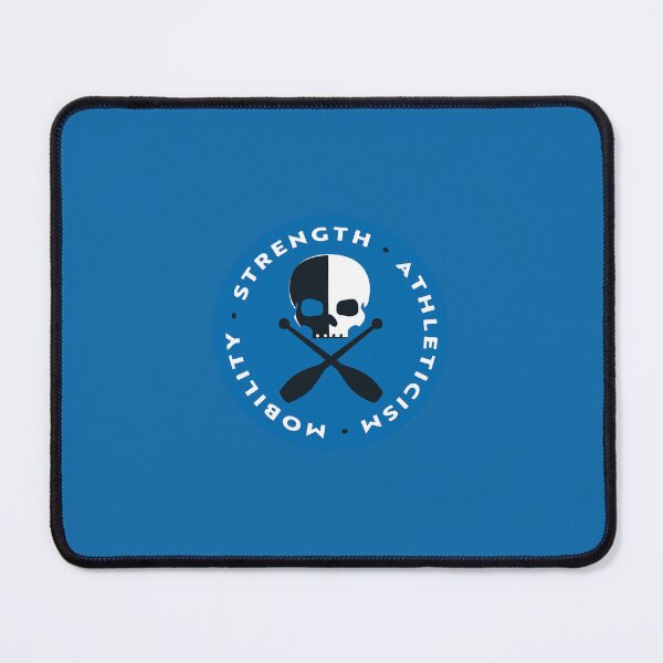 Item preview, Athletic Strength Club - Blue Club Sticker designed and sold by rbadstein.