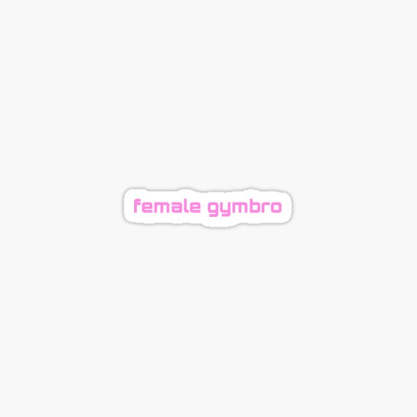 Item preview, Pink Female Gymbro Gym Girl Design designed and sold by helloiamskye.