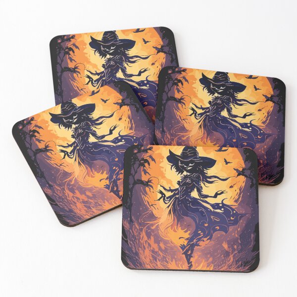 Item preview, Halloween Collection - Fire Witch designed and sold by OdranaDesign.