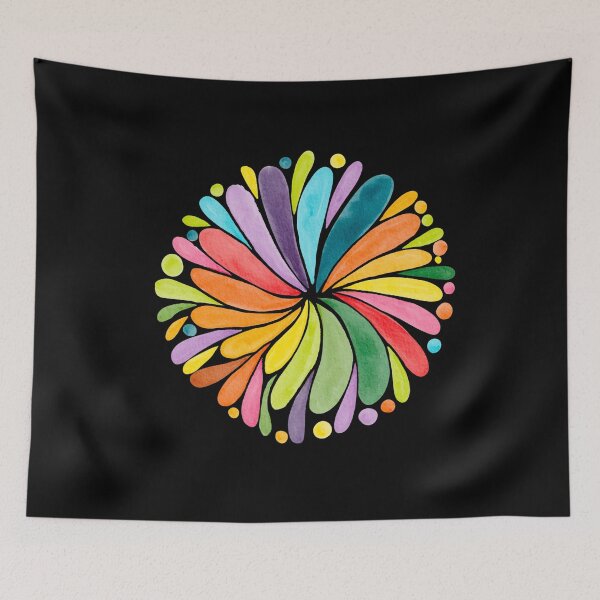 Item preview, colorful flowers designed and sold by your-t-shirts55.