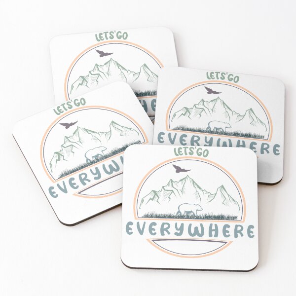 Item preview, Let's Go Everywhere designed and sold by Kacpi-Design.