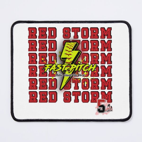 Item preview, Red storm softball designed and sold by DesignsNMSB.