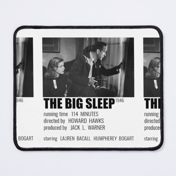Item preview, The Big Sleep Alternative Poster designed and sold by rosesbwayshop.