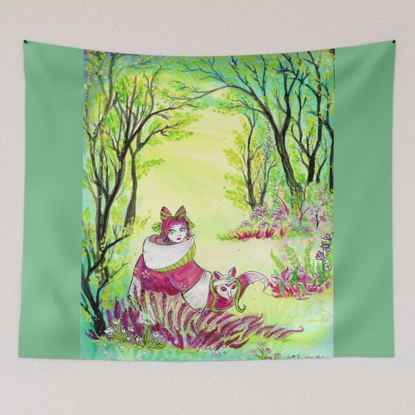 Item preview, Resting Kitsune designed and sold by MsFledermaus.