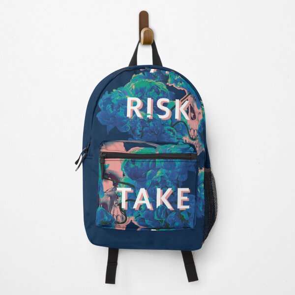 Item preview, Take a risk x Skull and Floral designed and sold by Awesome-Studio.