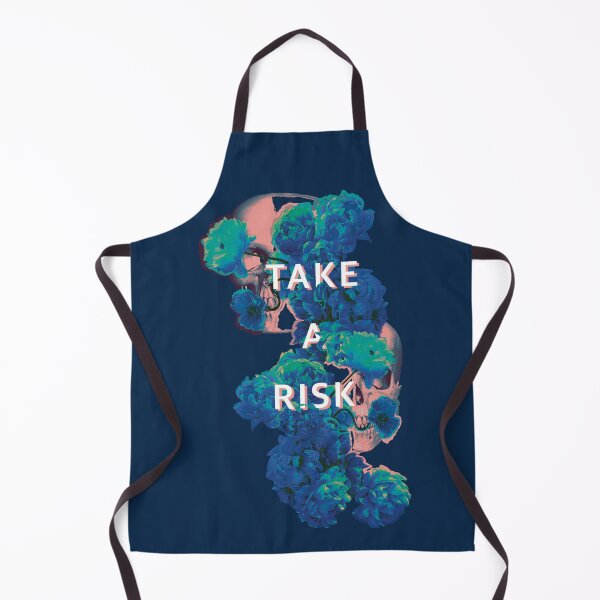 Item preview, Take a risk x Skull and Floral designed and sold by Awesome-Studio.