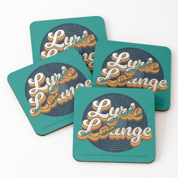 Item preview, Lyric Lounge Podcast Logo designed and sold by debward76.