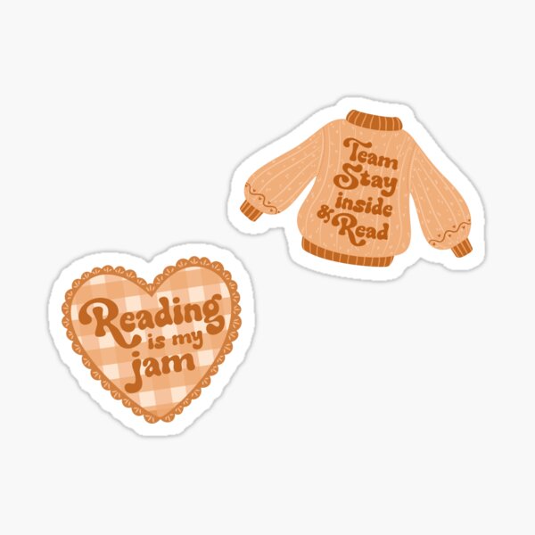 Item preview, gingham fall bookish set designed and sold by indiebookster.
