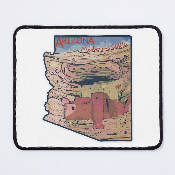 Item preview, Montezuma's Castle Arizona Sticker designed and sold by CharpyCo.