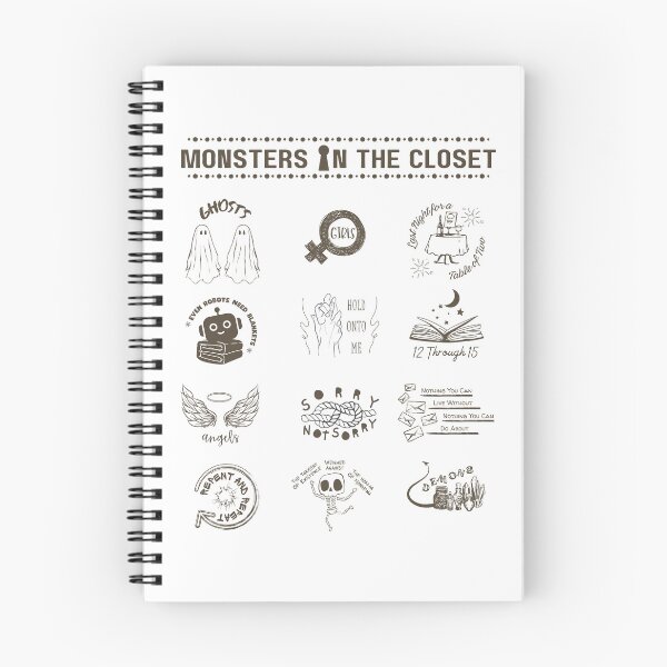 Item preview, Mayday Parade - Monsters In The Closet Icons designed and sold by qkisakiyoko.