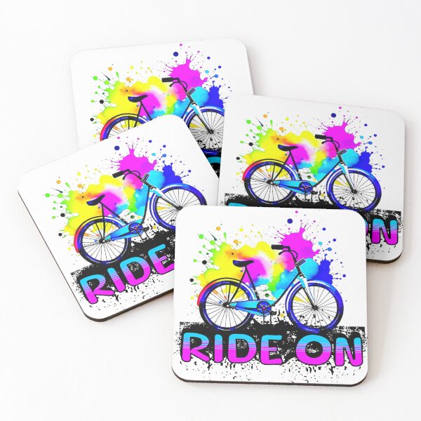 Item preview, Ride On - Vintage Bike Retro Bicycle | Gift for Cyclist | Bicycle Lover Cycling Addict designed and sold by lildoodleshirts.