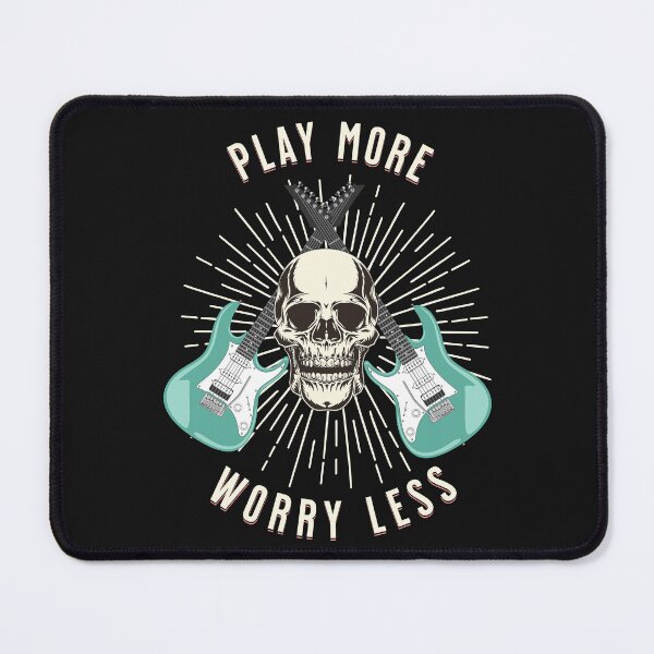 Item preview, Play More Worry Less 2 designed and sold by GuitarNuts.