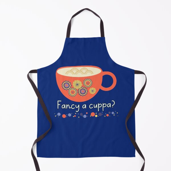 Item preview, Fancy A Cuppa Cute Patchwork Tea Mug designed and sold by Renata Illustrata.