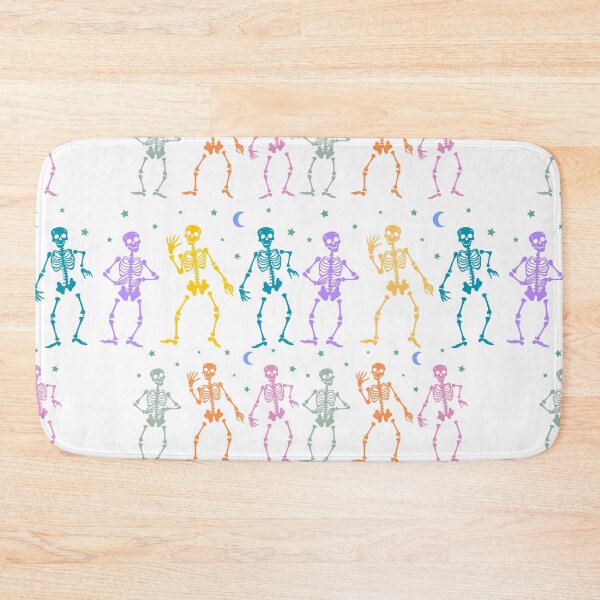 Item preview, Pastel Dancing Skeletons  designed and sold by ThatWickedWitch.