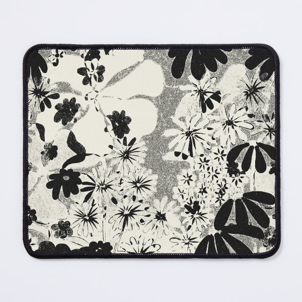 Item preview, Black and White Vintage Florals designed and sold by chotnelle.