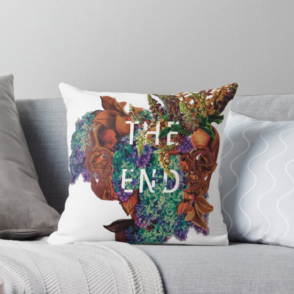 Item preview, The End x Skull and Floral designed and sold by Awesome-Studio.
