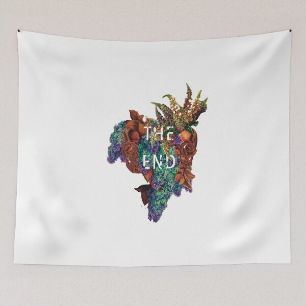 Item preview, The End x Skull and Floral designed and sold by Awesome-Studio.