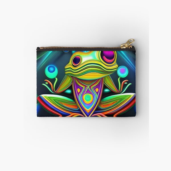 Item preview, Froggy Animal Spirit (14) - Trippy Psychedelic Frog designed and sold by TheThirdEye.