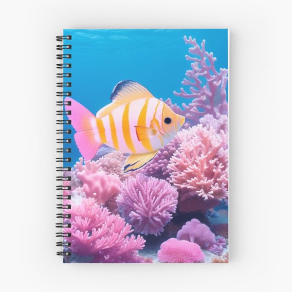 Item preview, a butterflyfish with corals  designed and sold by mikaws.