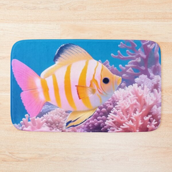 Item preview, a butterflyfish with corals  designed and sold by mikaws.
