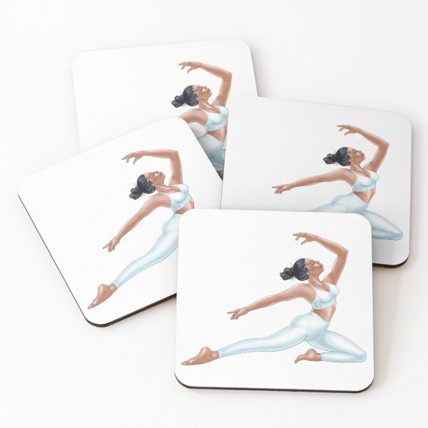 Item preview, Young woman is doing yoga. designed and sold by bluefox15.