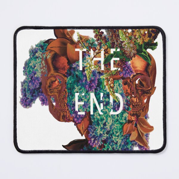 Item preview, The End x Skull and Floral designed and sold by Awesome-Studio.