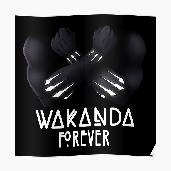 Wakanda Forever Poster