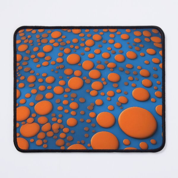 Item preview, Orange, backward running bubbles. designed and sold by Rostislav Bouda.