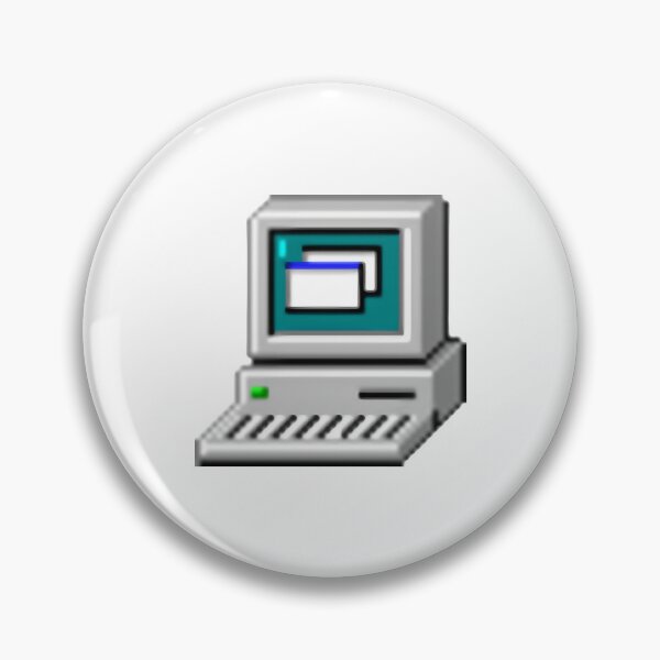 Item preview, Windows 95 Computer Icon designed and sold by Peeshes.