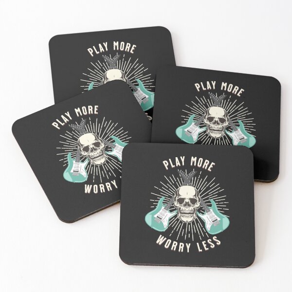Item preview, Play More Worry Less 2 designed and sold by GuitarNuts.