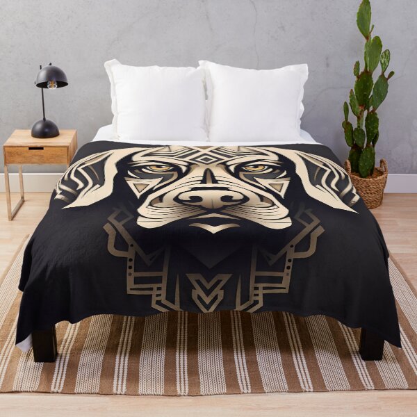Item preview, "Canine Linear Art" designed and sold by Art-Vortex-fr.