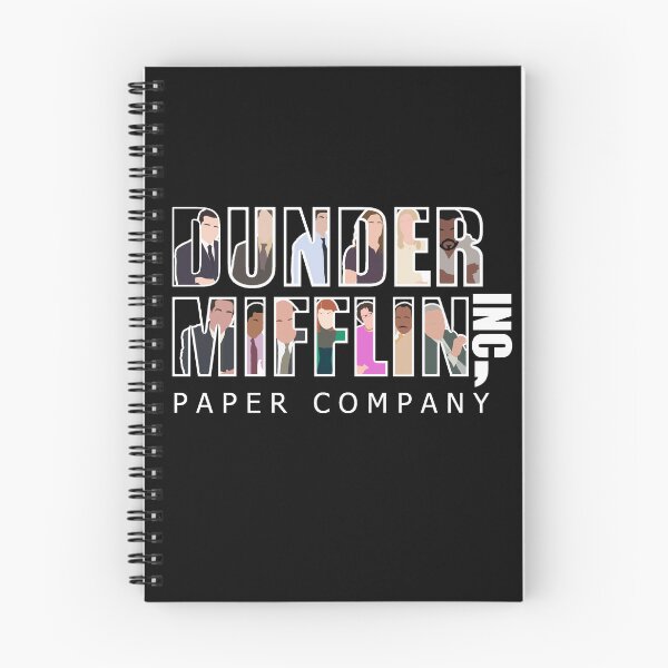 Item preview, Dunder Mifflin Logo w/ Characters designed and sold by DeeDestroyy.