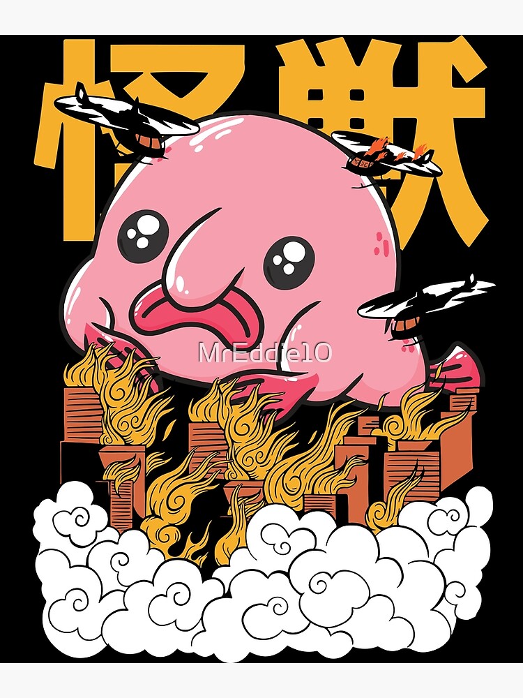Expressions of Blobfish, Funny Ugly Fish Meme Postcard for Sale by  BornDesign