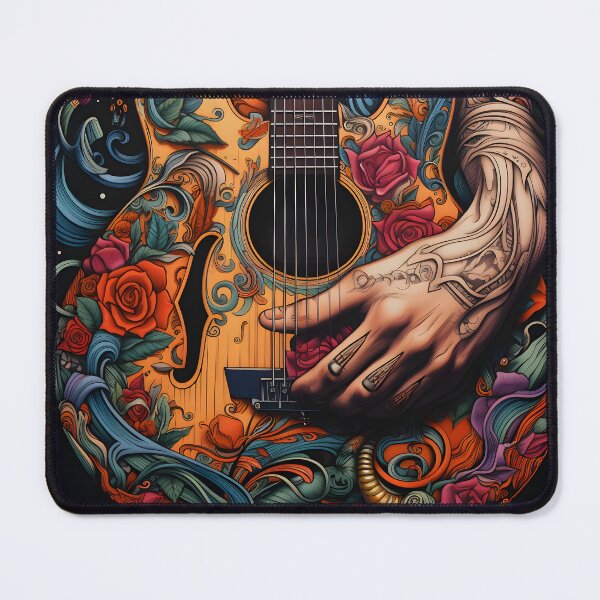 Item preview, Colorful guitar designed and sold by grebie.