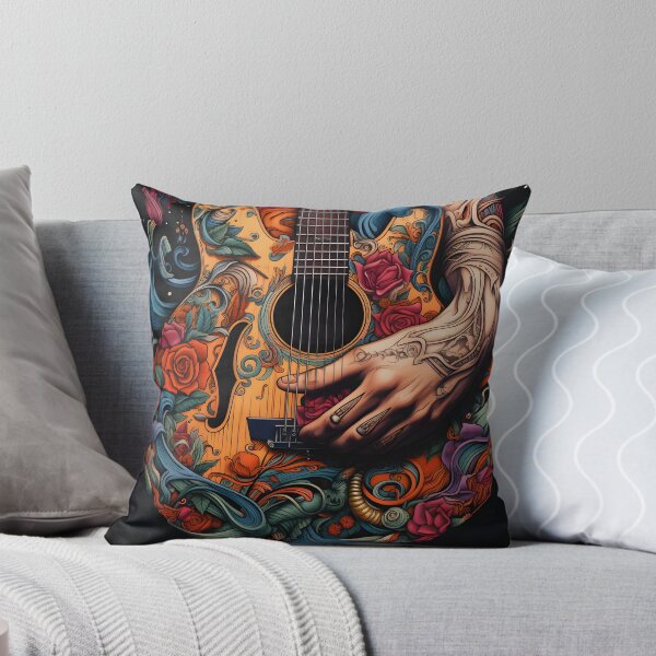 Item preview, Colorful guitar designed and sold by grebie.