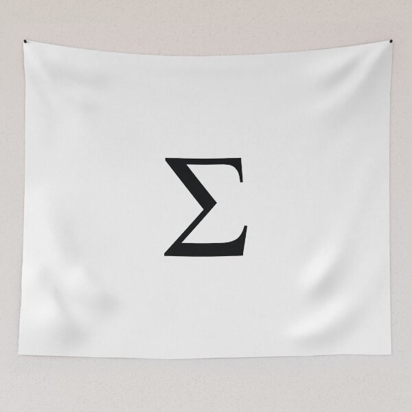 Item preview, Sigma - Greek Letter designed and sold by thebigleebowski.