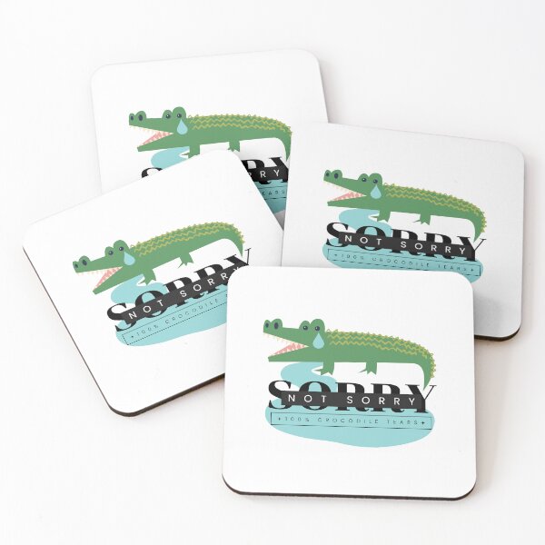 Item preview, Sorry. Not Sorry. 100% Crocodile Tears designed and sold by Kimochi-Shop.