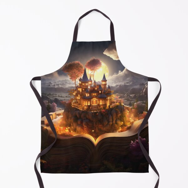 Item preview, Magical Storybook Castle Art designed and sold by ConfettiSkyArt.