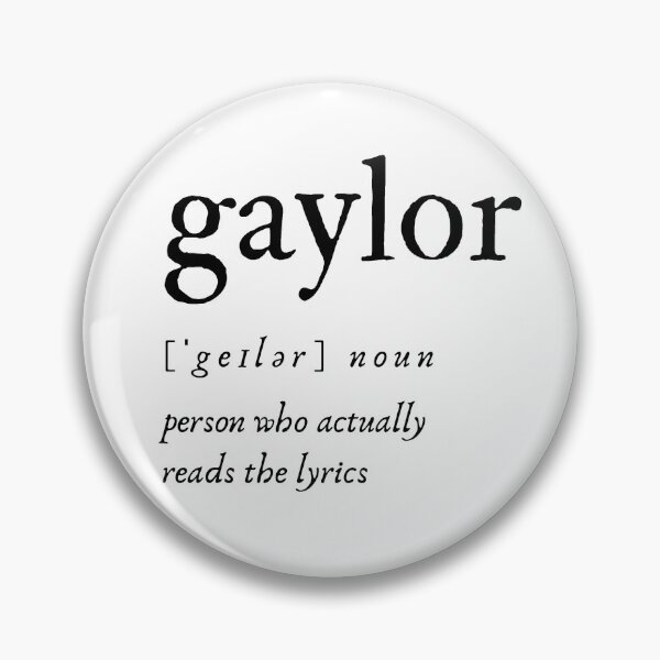Item preview, What is a Gaylor? A Person Who Actually Reads The Lyrics designed and sold by nixelpixel.