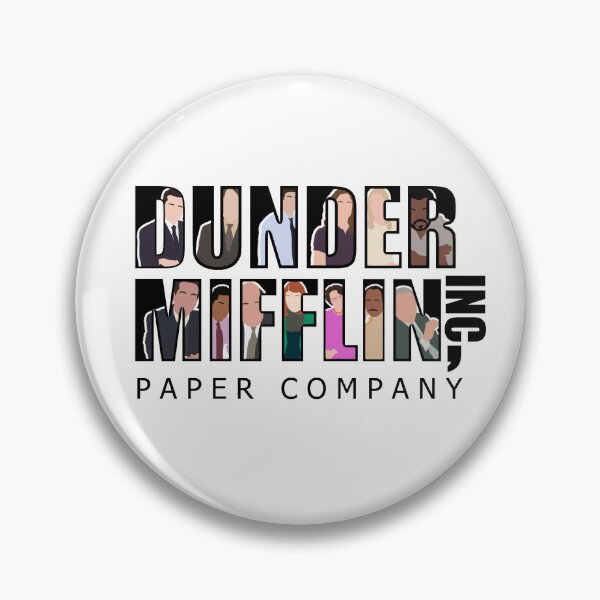 Item preview, Dunder Mifflin Logo w/ Characters designed and sold by DeeDestroyy.