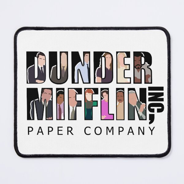Item preview, Dunder Mifflin Logo w/ Characters designed and sold by DeeDestroyy.