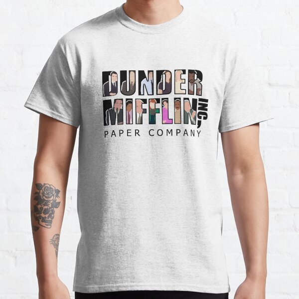 Dunder Mifflin T-Shirt, Movie Graphic T-Shirt Europe