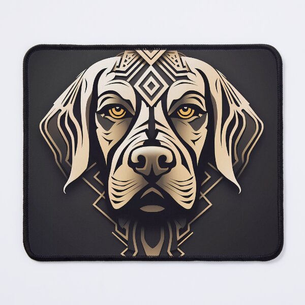 Item preview, "Canine Linear Art" designed and sold by Art-Vortex-fr.