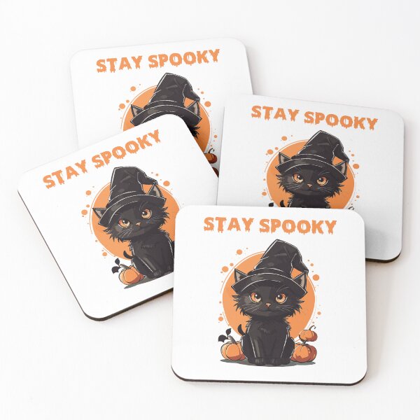 Item preview, Stay Spooky Cat on Halloween  designed and sold by ArtByKattie.
