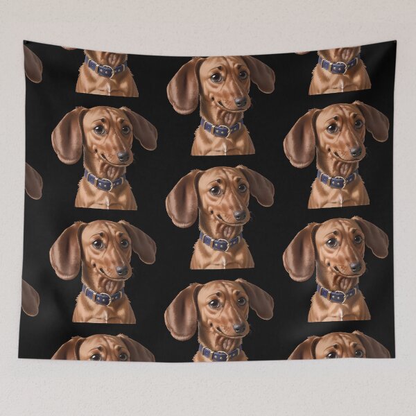 Item preview, Dapper Dachshund's Gaze designed and sold by VerdantCreature.