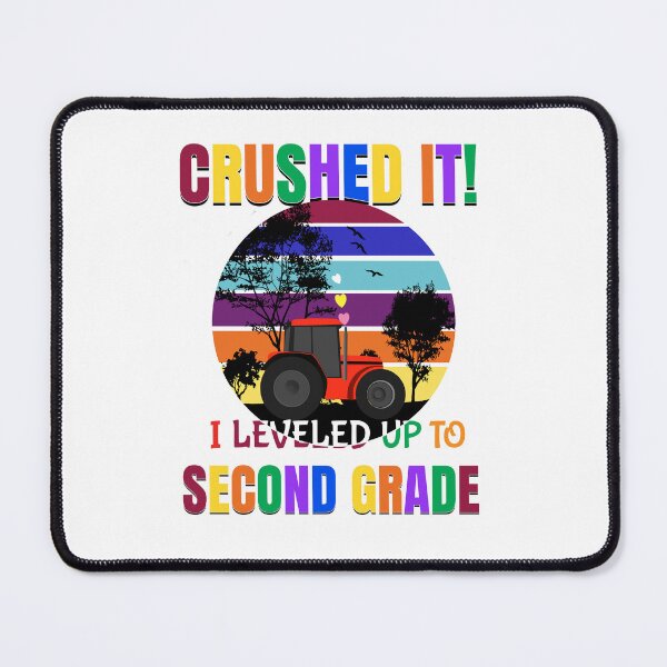 Item preview, Crushed it! I leveled up to second grade! designed and sold by Thomas J Herring Studio.