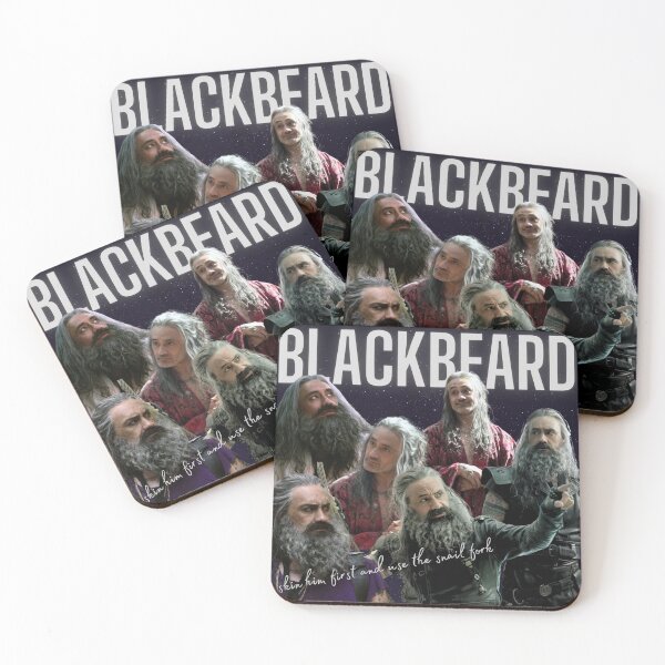 Item preview, Blackbeard (Edward Teach) - Our Flag Means Death designed and sold by JessyMoonshoes.