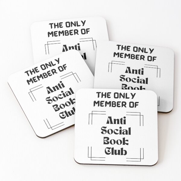 Item preview, Anti Social Book Club designed and sold by YrtemmyS.